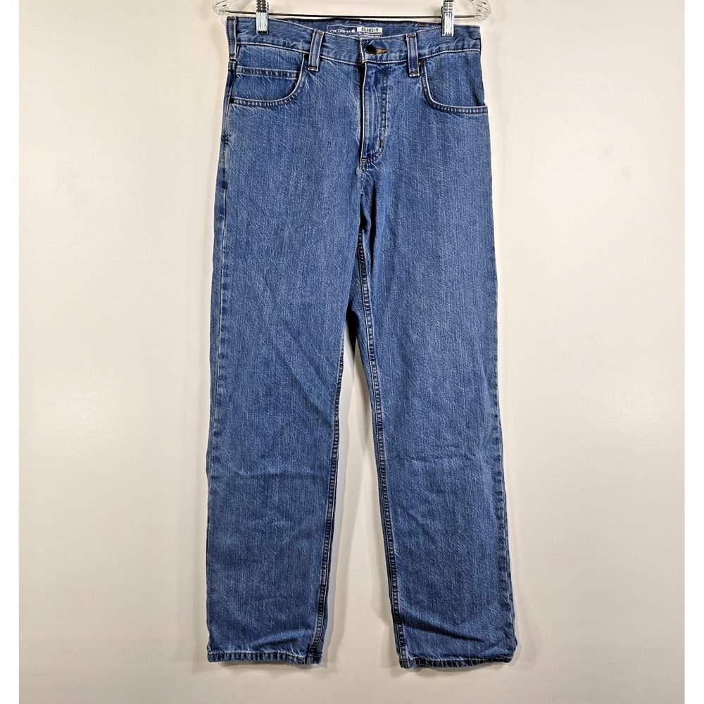 Carhartt Mens 29x32 Relaxed Fit Jeans